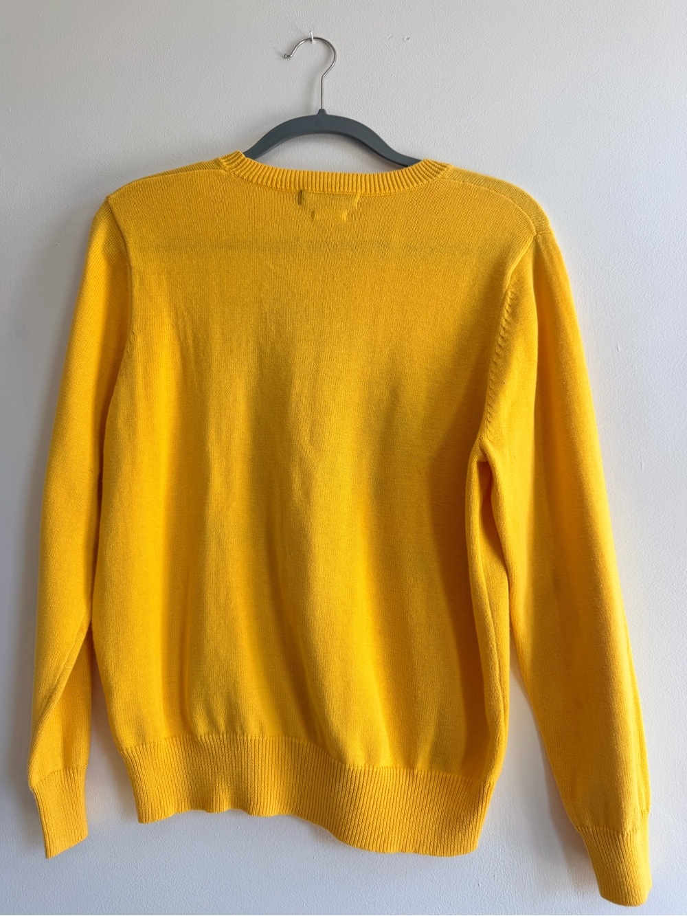 Clare V Yellow 'La Banane' Graphic Crewneck Sweater - Picture 2 of 4